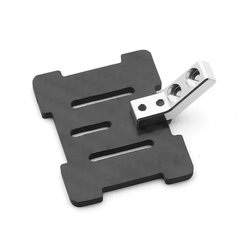 

Metal Carbon Fiber ESC Fixing Plate ESC Mount Plate for Tamiya BBX BB01 Tamiya BB-01 1/10 RC Car Upgrade Parts