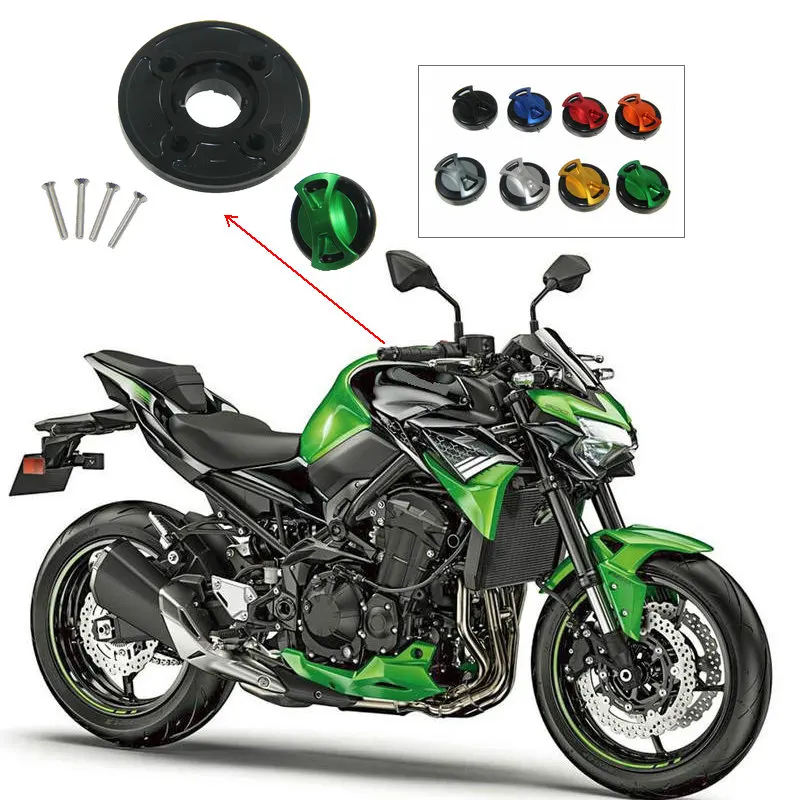 

Алюминиевая топливная Крышка для мотоцикла KAWASAKI Z400 Ninja 400 250 2018-2020 Ninja 650 Z650 Z900 2017-2020 аксессуары для бензобака