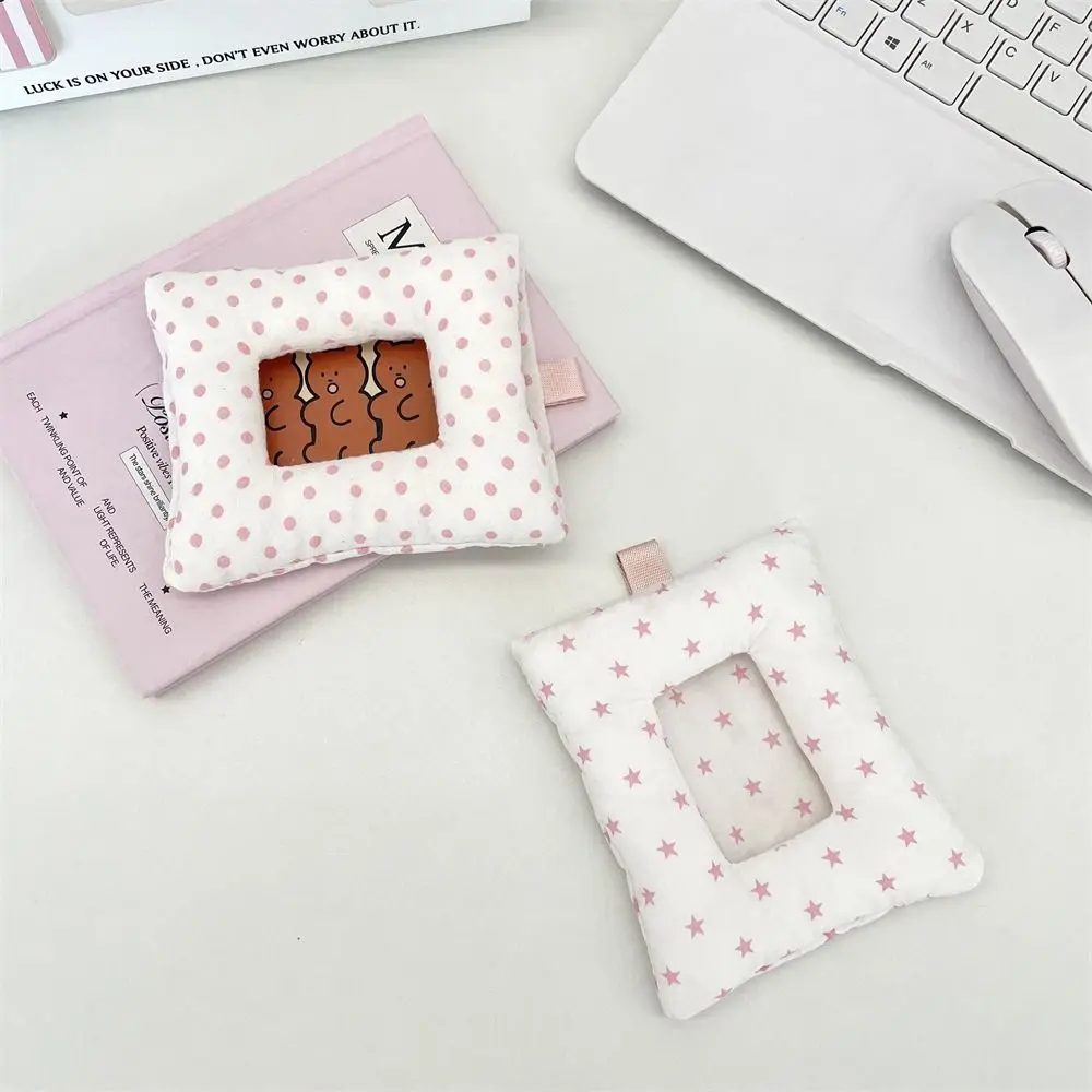 High Quality Cotton Photocard Holder Storage Display Photo Protector Case Portable Card Cover Students