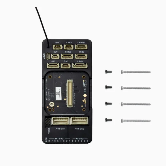 Placa transportadora hex cubepilot adsb, placa transportadora de código aberto ADS-B, controlador programável padrão para pixhawk cubo laranja fc diy