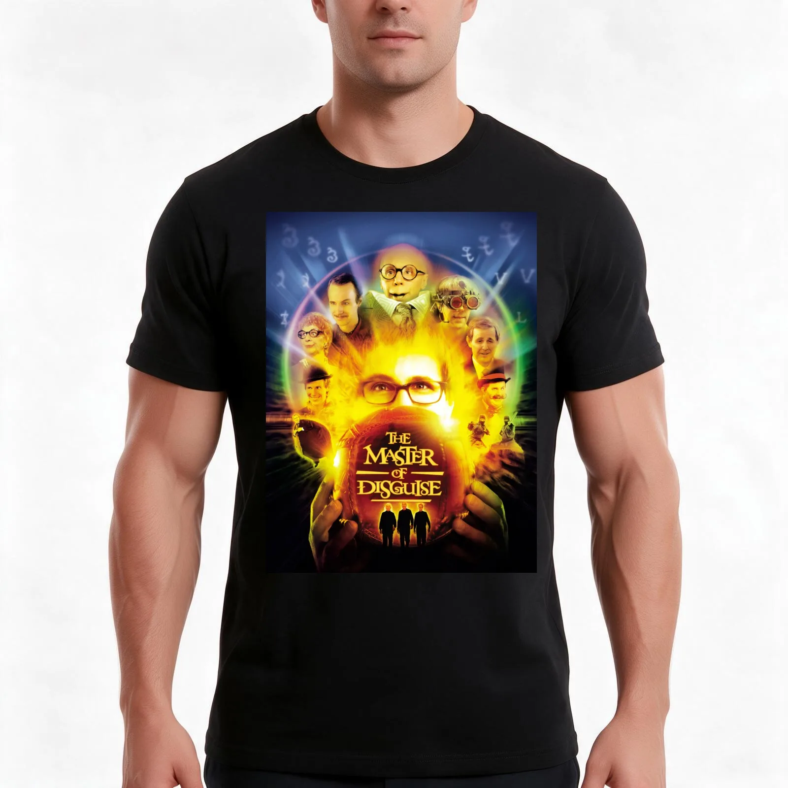 The Master of Disguise T-Shirt Summer Casual Cotton Tee Oversized Streetwear Tops Vintage Graphic Print Unisex Men Women