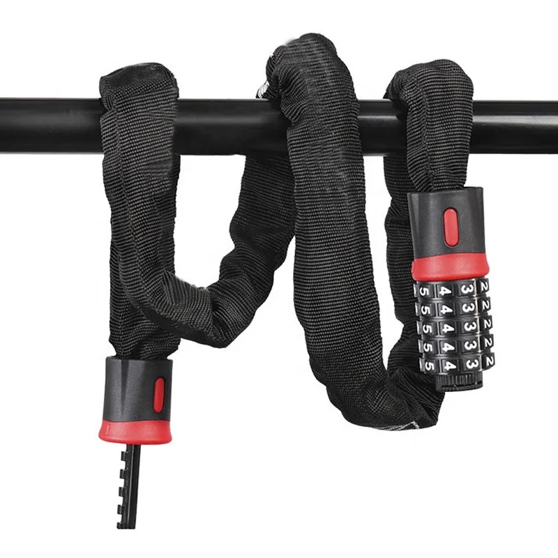 Bicycle Anti-theft Password Chain Lock Mountain Bike Electric Motorcycle Lock