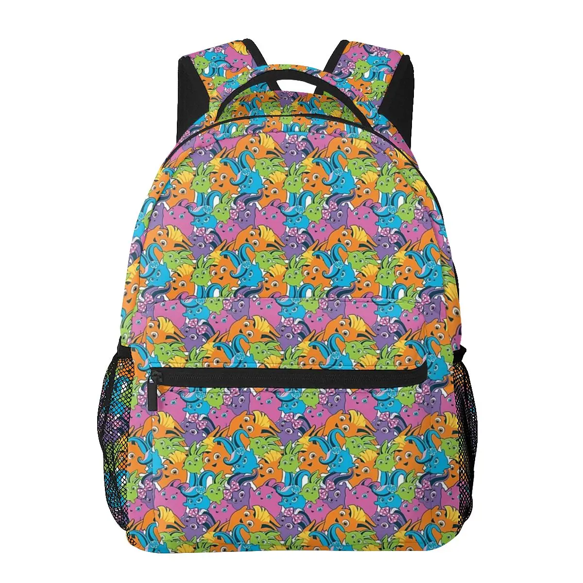 Sunny Bunnies-Sacs à dos à motif de dessin animé pour garçons et filles, cartable d'école pour enfants, sac à dos de voyage, sac initié, grande capacité