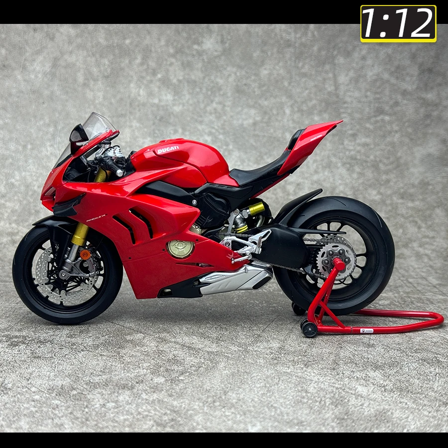 TSM 1:12 scale new Panigale V4S Motorcycle model Motorcycle model static display holiday gift collection