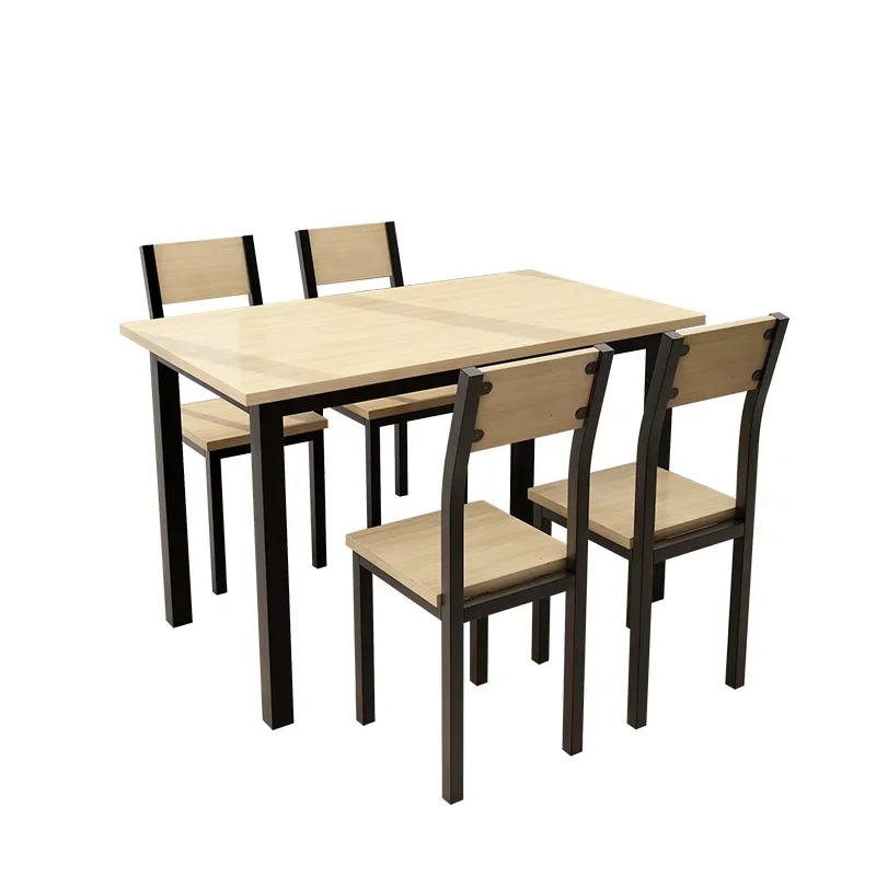 

school company construction site fast food dining table and chair combination