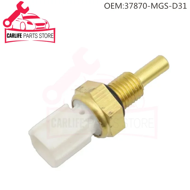 37870-MGS-D31 For Honda SXS TRX CBR CMX CRF CTX GL NC CB500 CB500X CB500F 2014-2019 Coolant Water Temperature Sensor 37870MGSD31