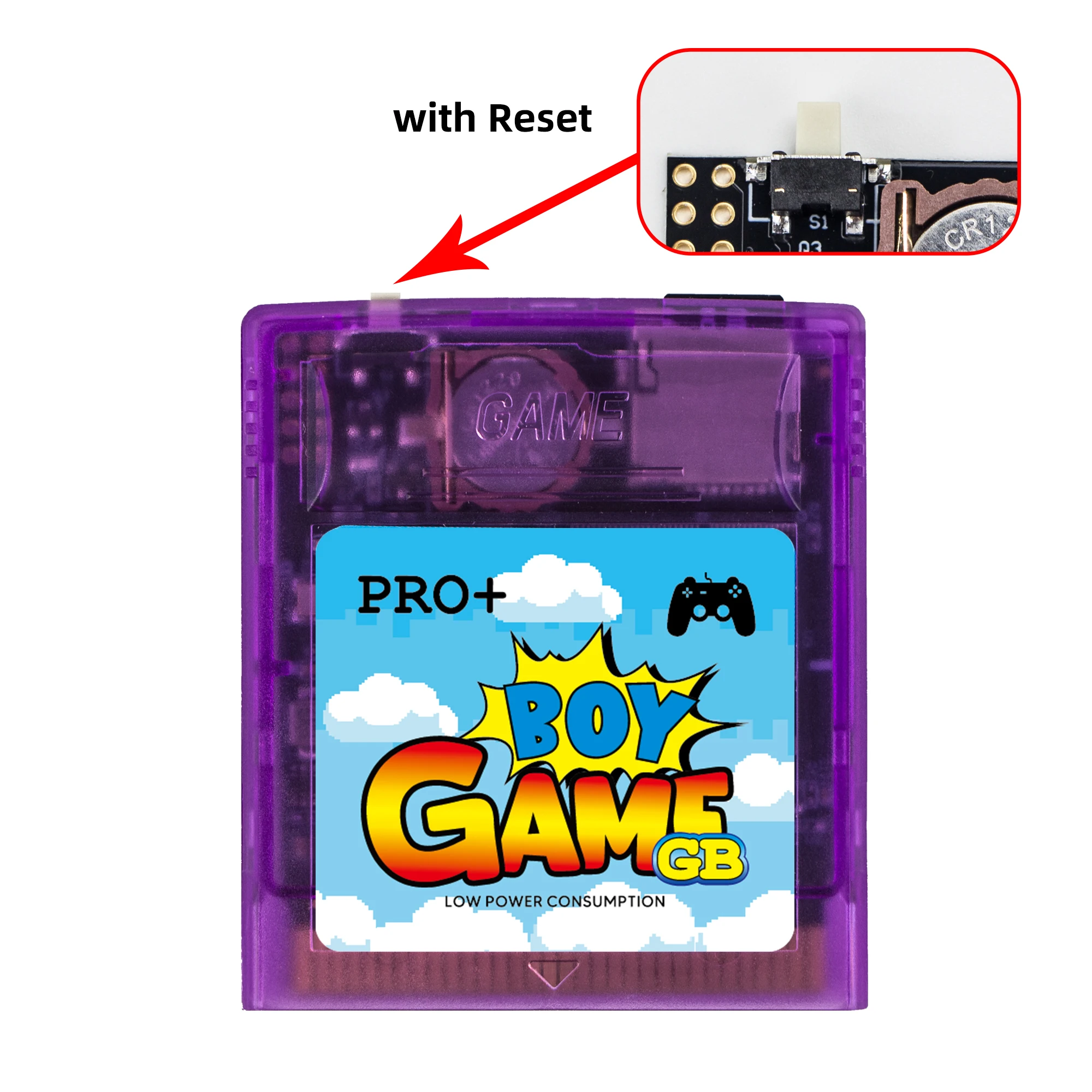 ใหม่ GB GBC ตลับหมึกสําหรับ Gameboy Color Game Boy Multi เกมรถเข็น TF/SD Card 2000 in 1