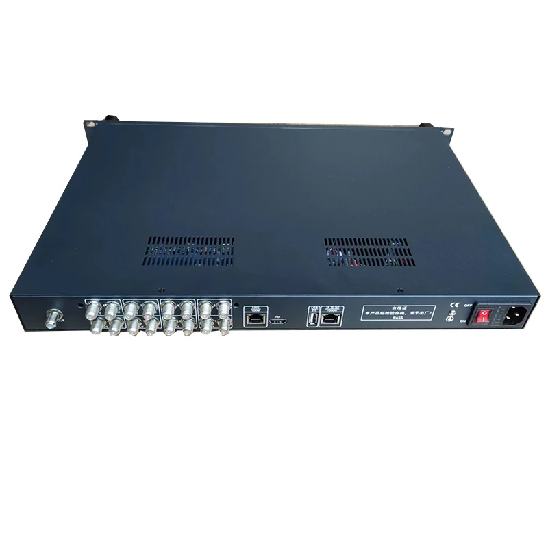 8 Channel Tuner Receiver Gateway Streaming Server tuner modulator oscam decrypt tuner to Ip/rf Dvb-s2 Dvb-t T2 Dvb-c Isdbt to Ip