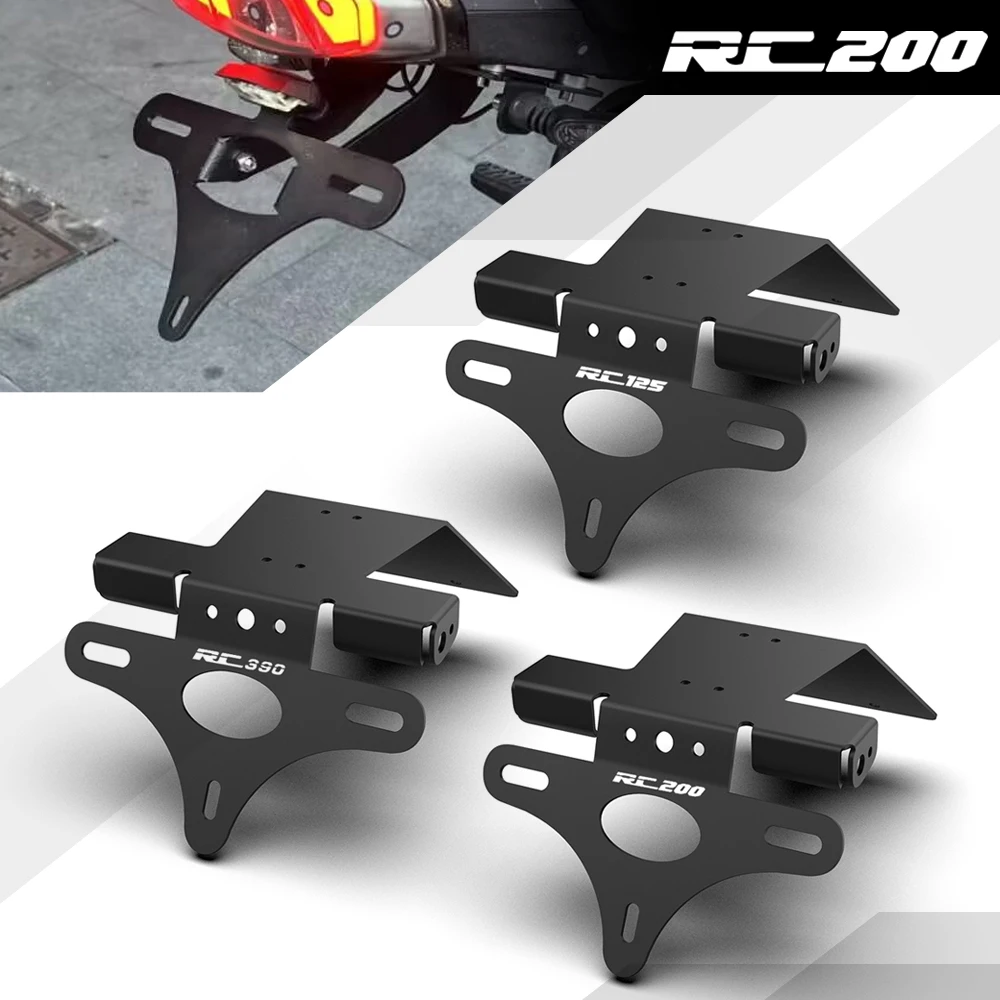 

Bracket For RC125 RC200 RC390 2014-2021 2020 RC 125 200 390 Motorcycle License Plate Holder Rear Tail Tidy Fender Eliminator Kit