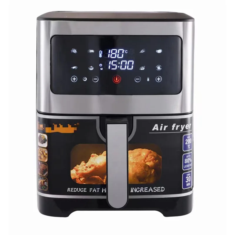 Household visual air fryer French fries machine Multifunctional electric fryer Large capacity 12L