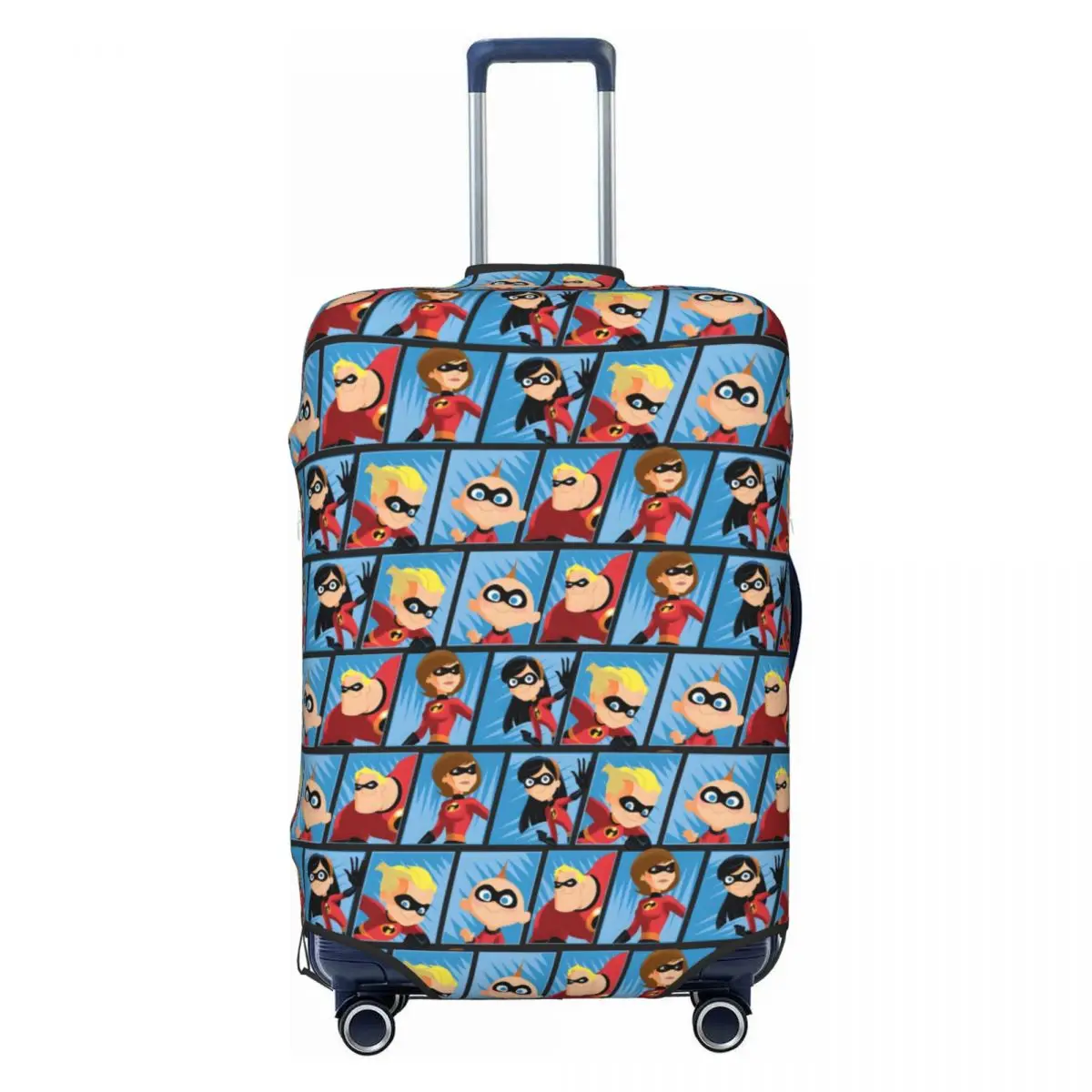 

Custom The Incredibles Movie Hot Comic Suitcase Cover Elastic Luggage Protective Covers for 18-32 inch
