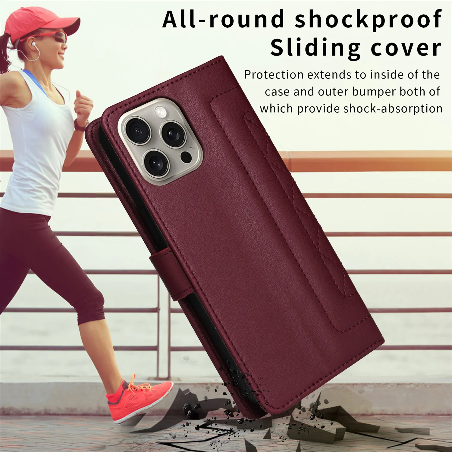 เคสหนังพลิกได้สำหรับ Samsung Galaxy S25 Edge S9 S10 Plus S20 S21 FE S22 S23 S24 Ultra พร้อมที่ใส่บัตรแม่เหล็ก กระเป๋าใส่ของแบบตั้งได้