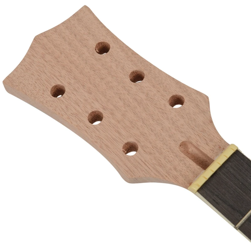 22 Fret Lp Guitar Neck Mahogany Rosewood Fingerboard Sector and Binding Inlay for Lp Electric Guitar Neck Replacement