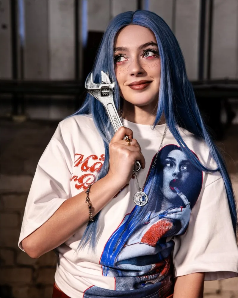 Мужская футболка большого размера в стиле Харадзюку, Maybe fckn, детский принт, хип-хоп, Kpop, корейские топы, готическая одежда Y2k, хлопковые уличные футболки унисекс