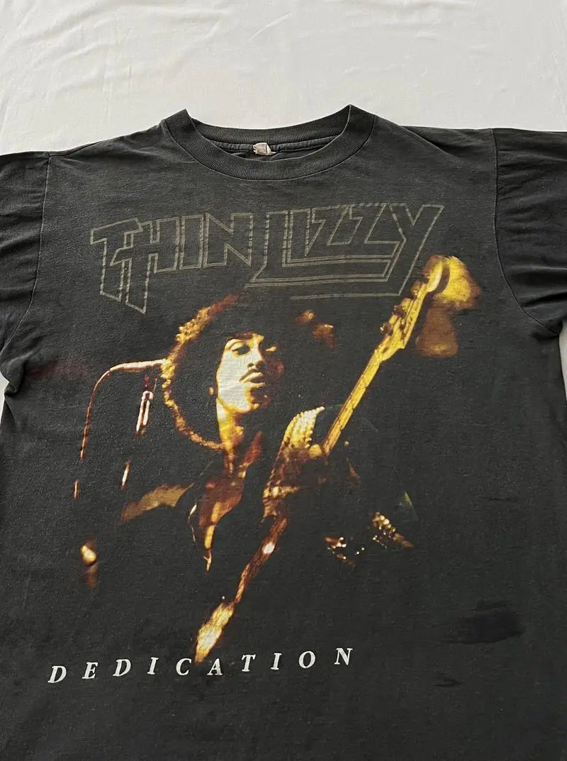 Thin Lizzy Dedication 100% Cotton Black Unisex T-shirt S-5XL VM3836