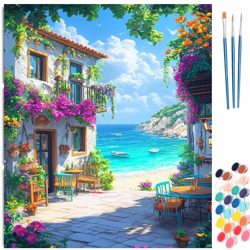Embroidery Translate - Kit Pittura con Numeri Fai da