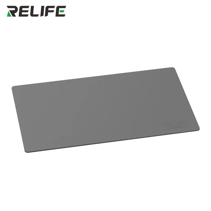 RELIFE RL 004DS Large Silicone Work Mat 500C Heat Resistant ESD Anti Slip Repair Pad For Phone Motherboard IC Chip Soldering Mat