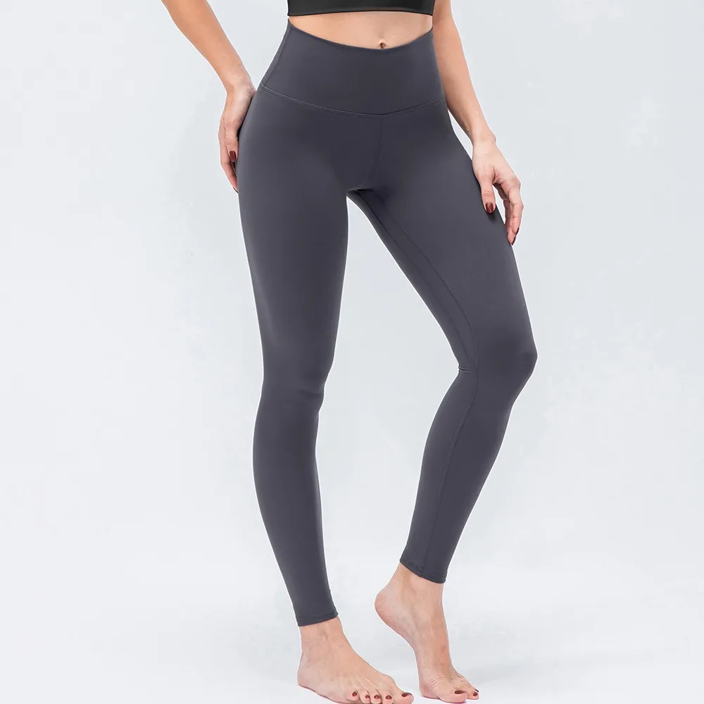 Women's Gym Sports pants Cmfortable Skin-friendly High Elastic Pants High-waisted Hip Lift Yoga Pants Tight Fitness Sports pants