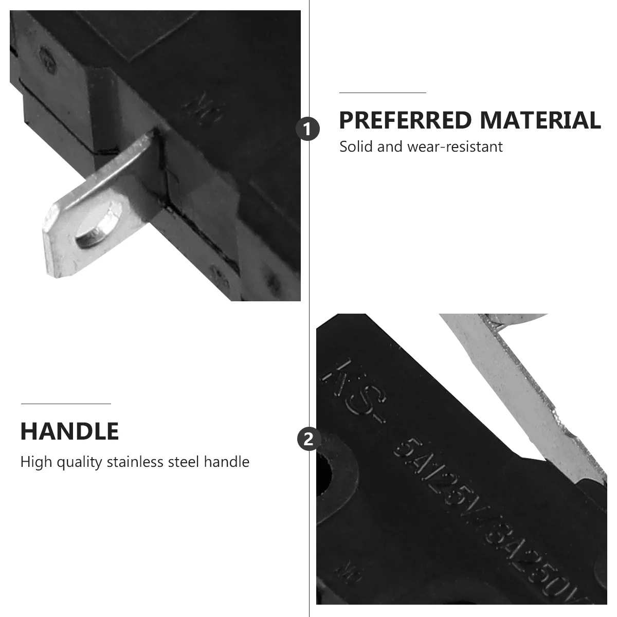

12pcs Waterproof Micro Switch Mini Roller Snap Action Long Life For Microwave Oven Refrigerator Interlock No Nc