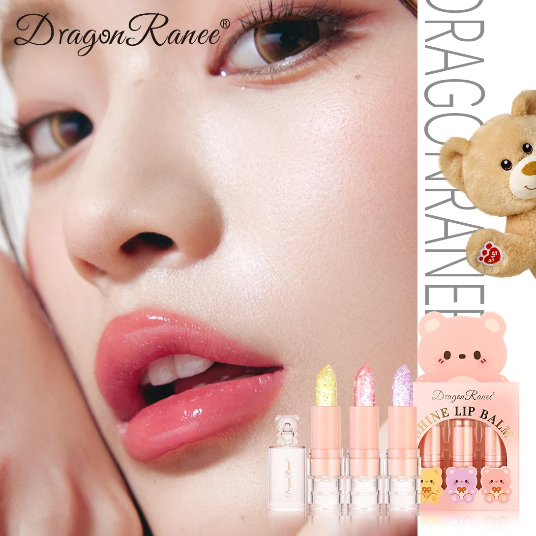 Three Lipstick Sets in a Box That Enhance Complexion, Moisturize, Hydrate, Are Waterproof, Do Not Fade, and Do Not Transfer to Cups. Beginner Lipstick Set