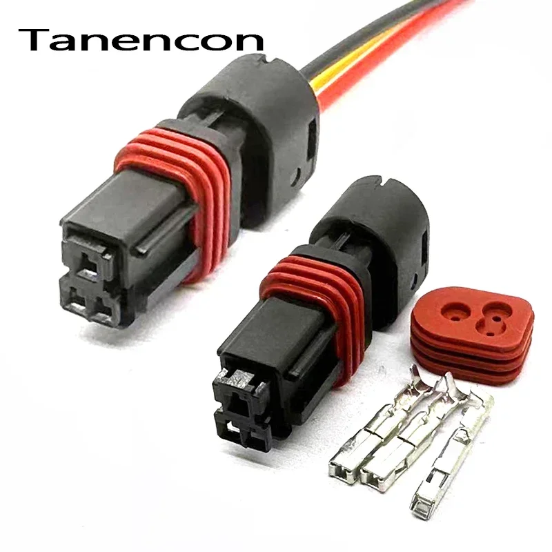 

1 Set 3 Pin Automotive 1.5mm Waterproof Connector (2.2) Female Car Wire Harness Auto Electrical Plug 210PC03250016