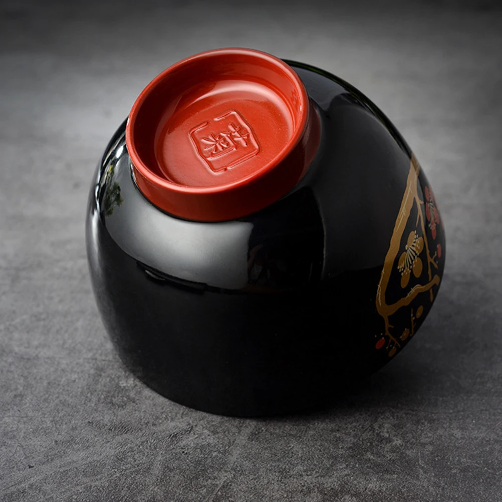 

Japanese Miso Soup Bowl Household Soup Holder Multi Functional Food Storage Container Traditional Design Miso Bowl