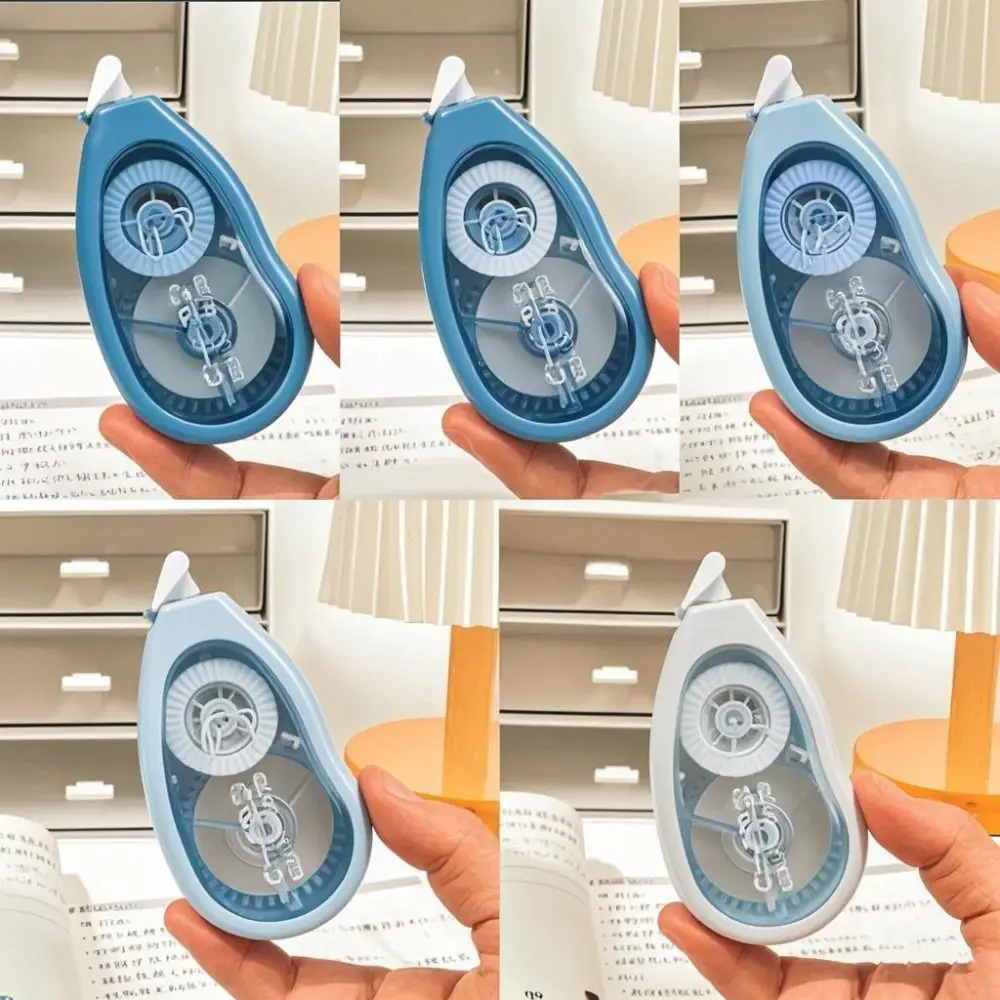 5PCS/Set Portable Silent Correction Tape Gradient Color 75M Large Capacity Silent Coating Tape Student Alteration Tape Students