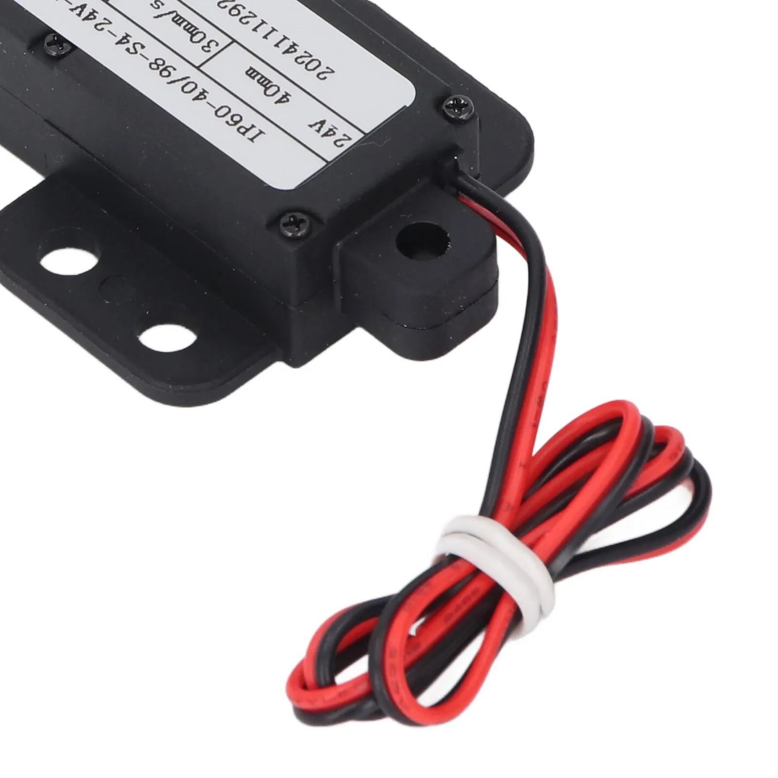 المحرك الخطي الكهربائي الصغير 24 فولت تيار مستمر محرك الحركة المقاوم للماء ل أريكة روبوت سيرفو 40 مللي متر السكتة الدماغية 30 مللي متر/ثانية سرعة 20N التوجه