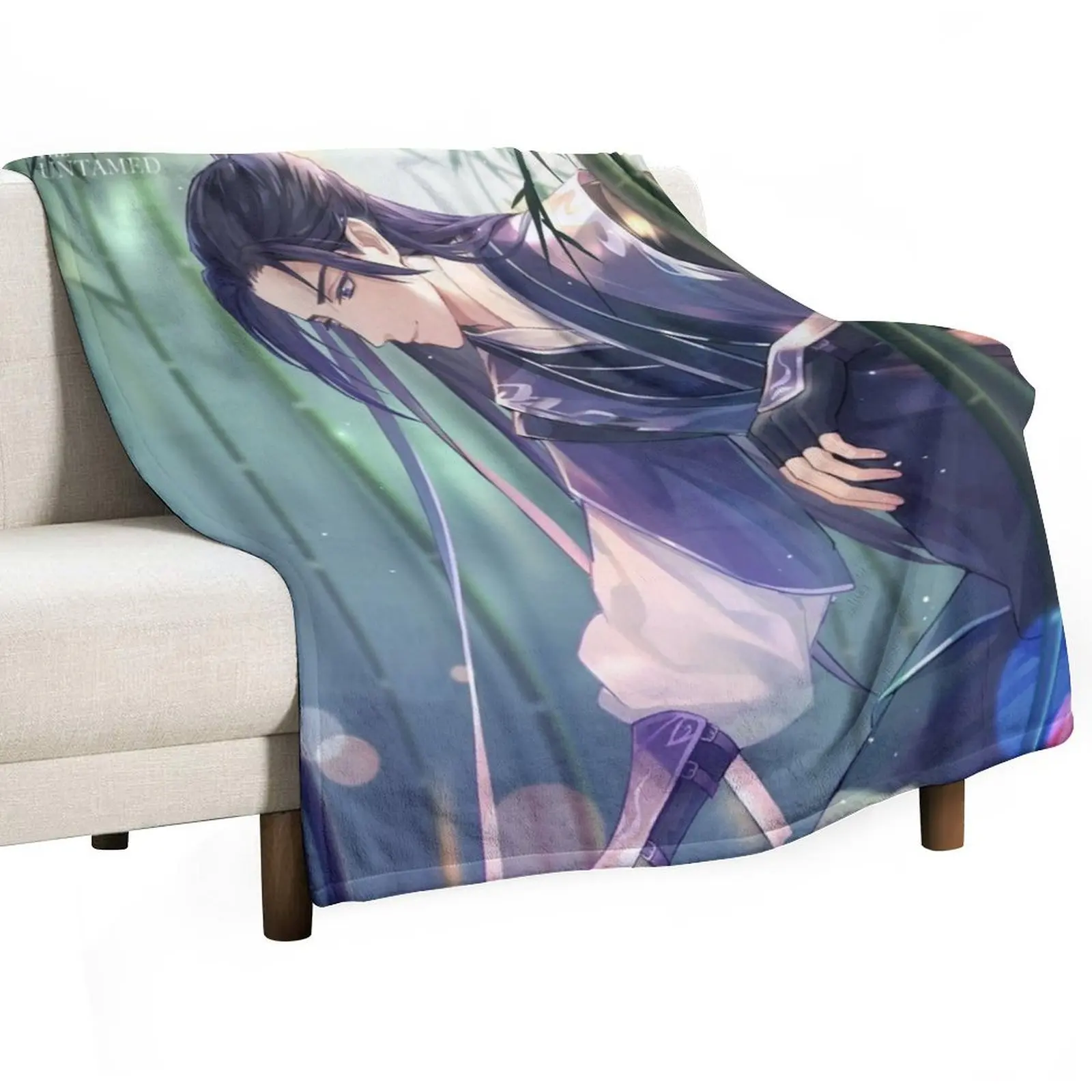 

Jiang Cheng Throw Blanket Fluffy Cozy Throw Blanket for Home Decor