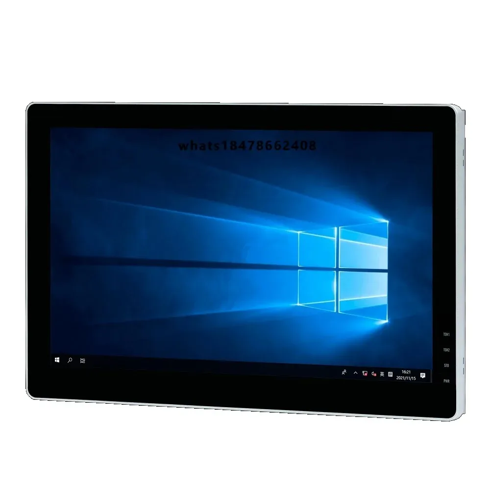 J6412 15.6 Inch Industrial Panel PC 1920x1080 Embedded 1920* 1080 Resistive Touchscreen 2 LAN 1COM 4USB Windows 11 Linux-for