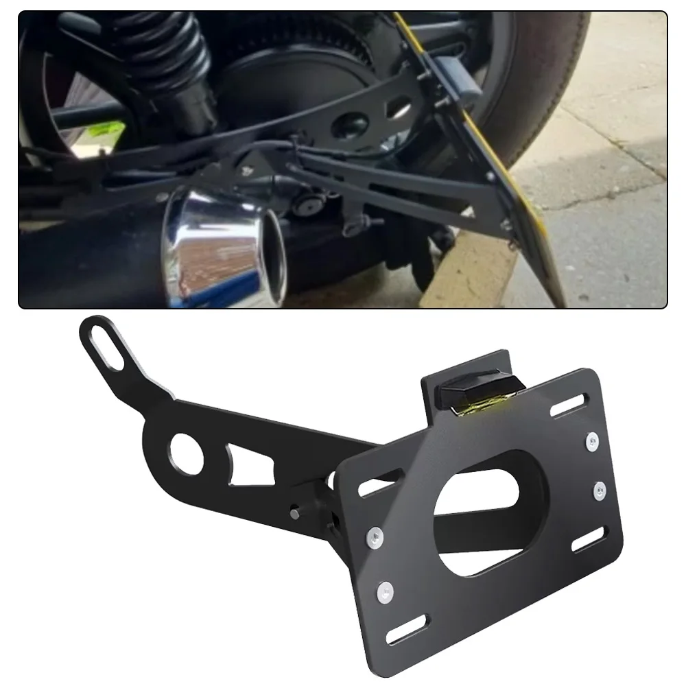 

Side Fender Eliminator Side Mount License Plate Holder Bracket For Yamaha XV 1100 535 XV535 VIRAGO 1100 XV1100 Virago 1986-1996