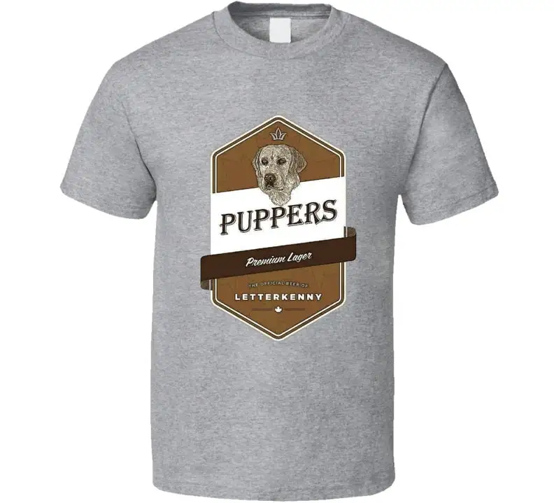 Puppers Premium Lager Tv Show Fan T Shirt