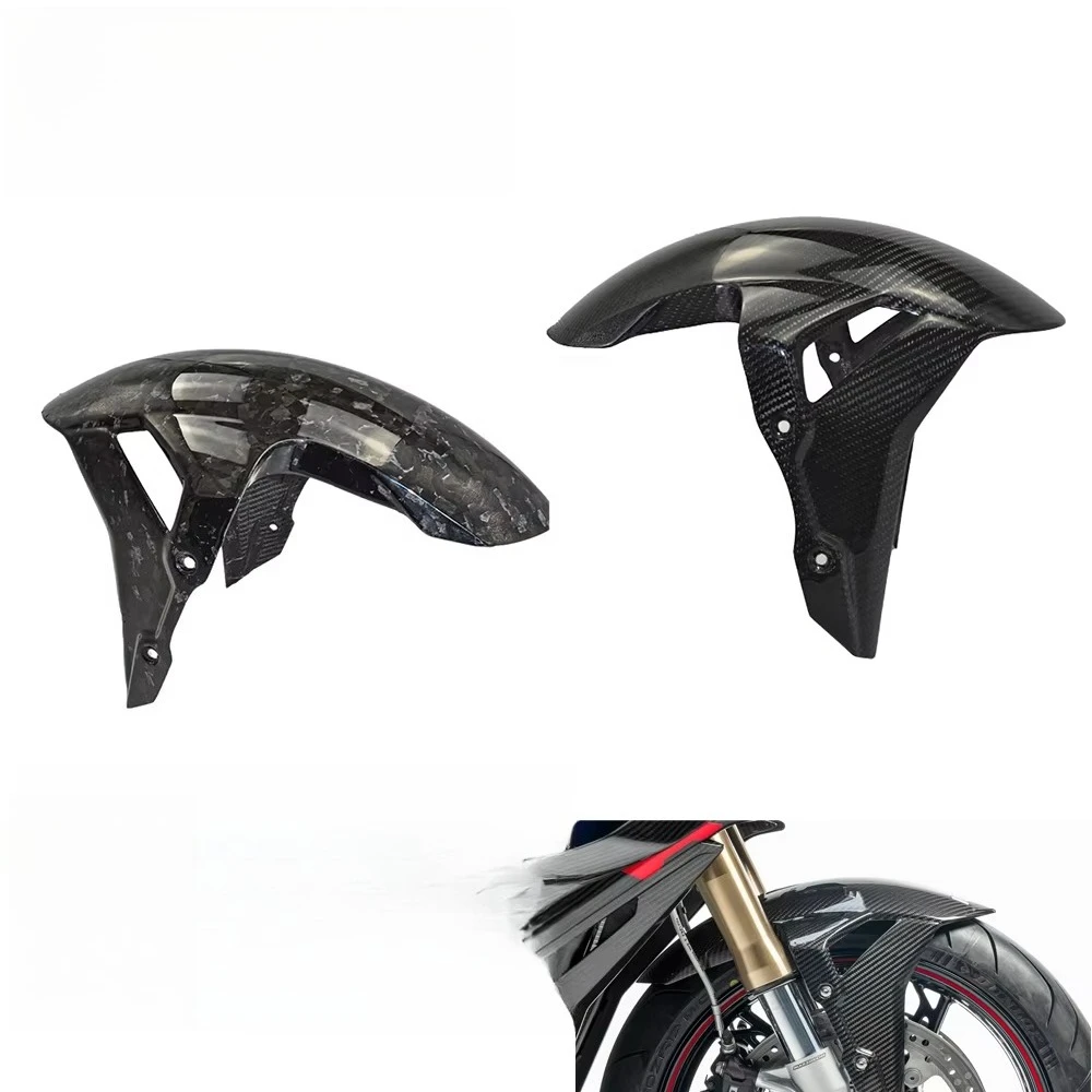 

STLF Carbon 3K Pure Carbon Fiber Motorcycle Front Fender Hugger for S1000RR 2019 2020 2021 2022 2023 2024 2025