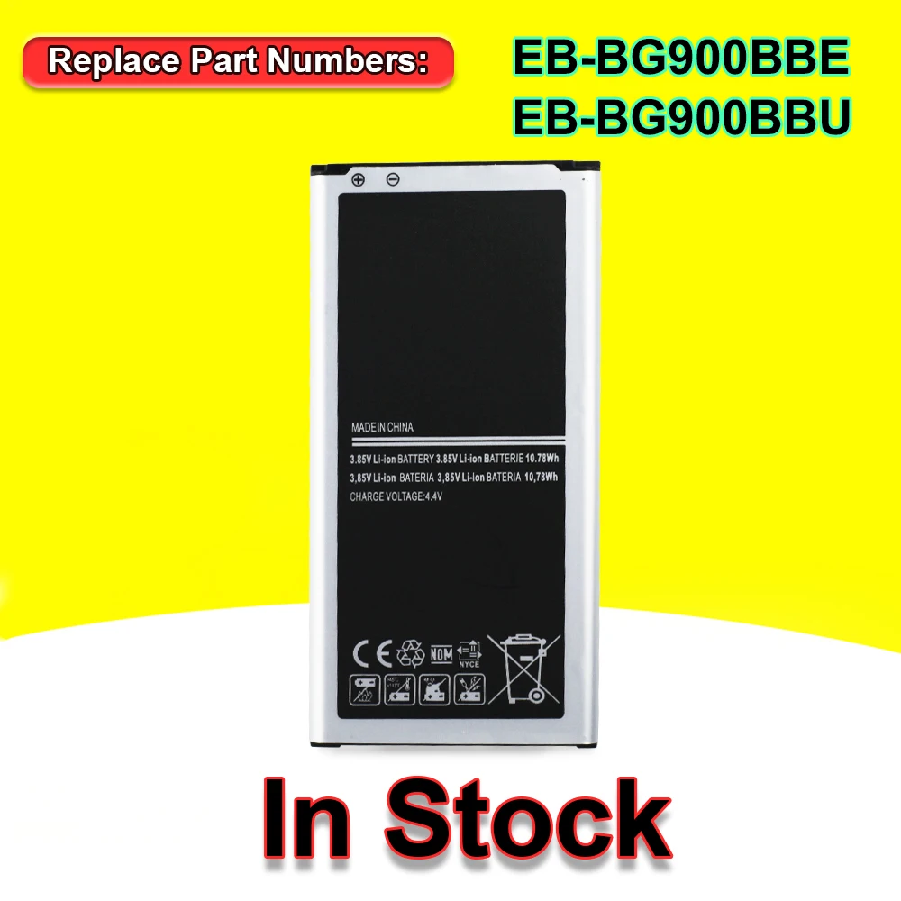 EB-BG900BBE EB-BG900BBU Battery For Samsung Galaxy s5 S5 900 G900F/S/ I G900H 9008V 9006V 9008W