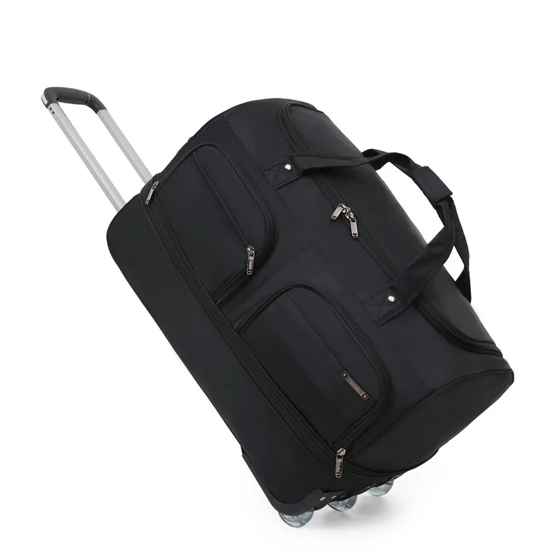 Large Capacity Men Trolley Bag Portable ExpandableTravel Suitcase Luggage Women Rolling Luggage With Wheels Carry-On Bags