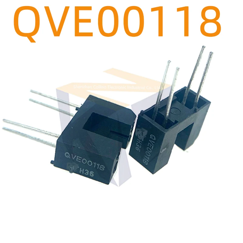 1pcs QVE00118 Transmissive Optical Sensor with Phototransistor Output Opto Interrupter