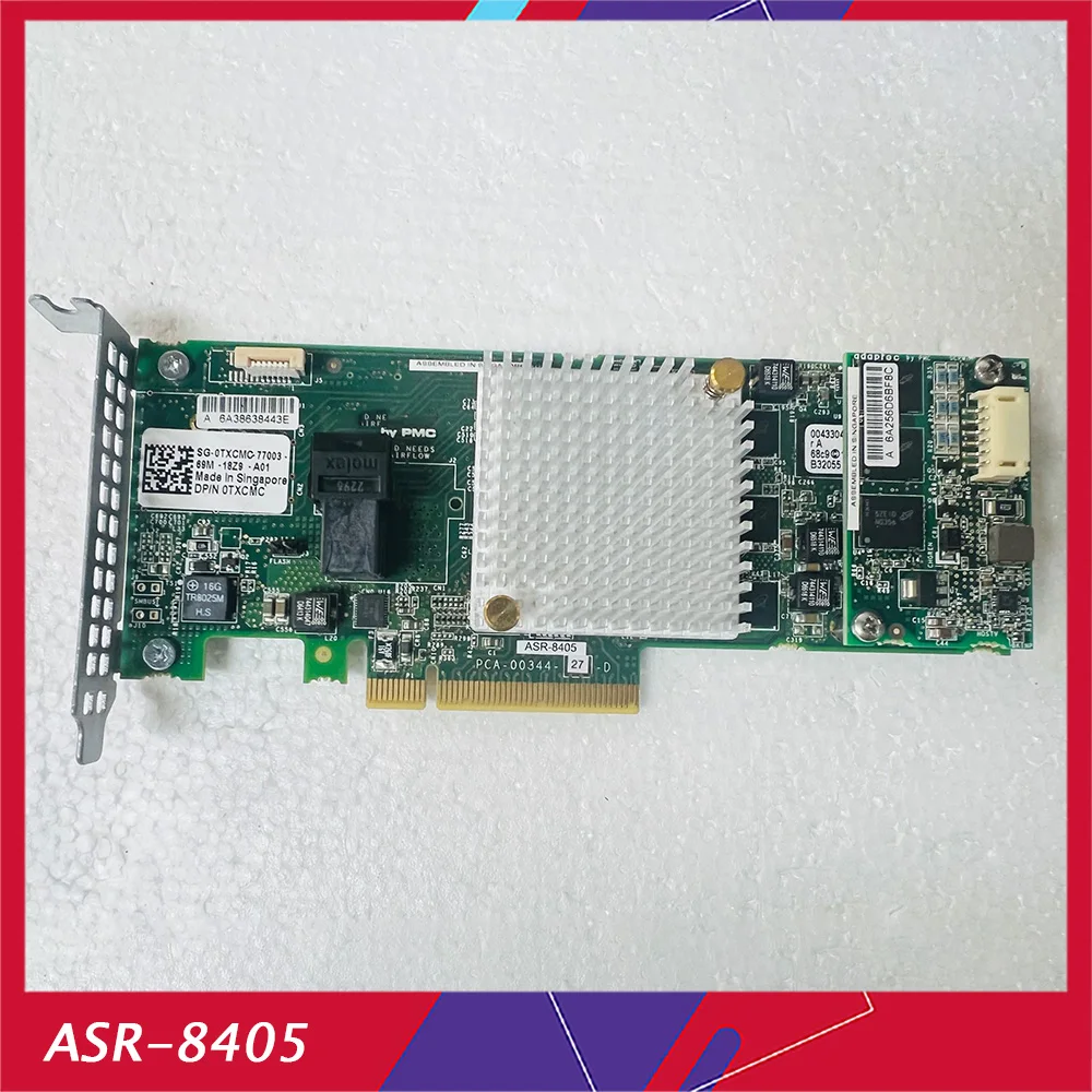 For Adaptec ASR-8405 Disk Array Card 12Gb/s 1G Cache SAS SATA Raid5