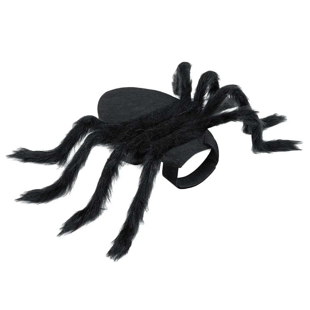 

Pet Spider Black Soft Material Adjustable Strap Halloween Costumes For Large Dogs Pet Costume Cat Costume Role Play