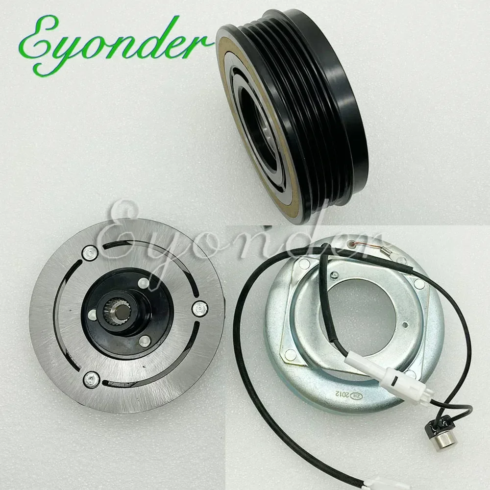 AC Compressor Clutch Pulley For Mazda 3 2.0L 5 2.3L BP4S-61-K00 CC43-61-450E CC43-61-K00C CC4361K00D C236-61-450E C236-61-K00C