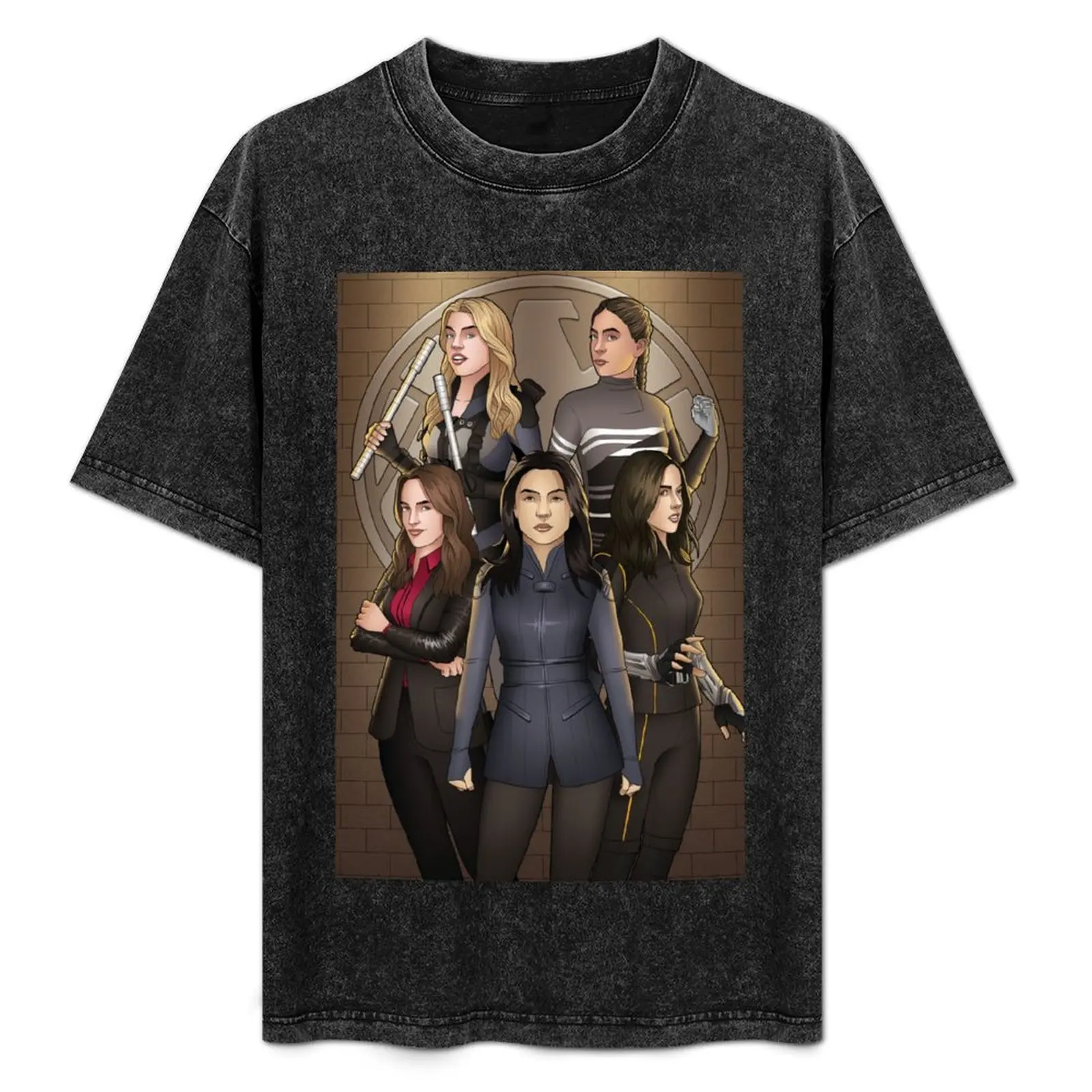 

Agent Ladies Group T-Shirt korean fashion plus size clothes oversizeds tops outfits for men