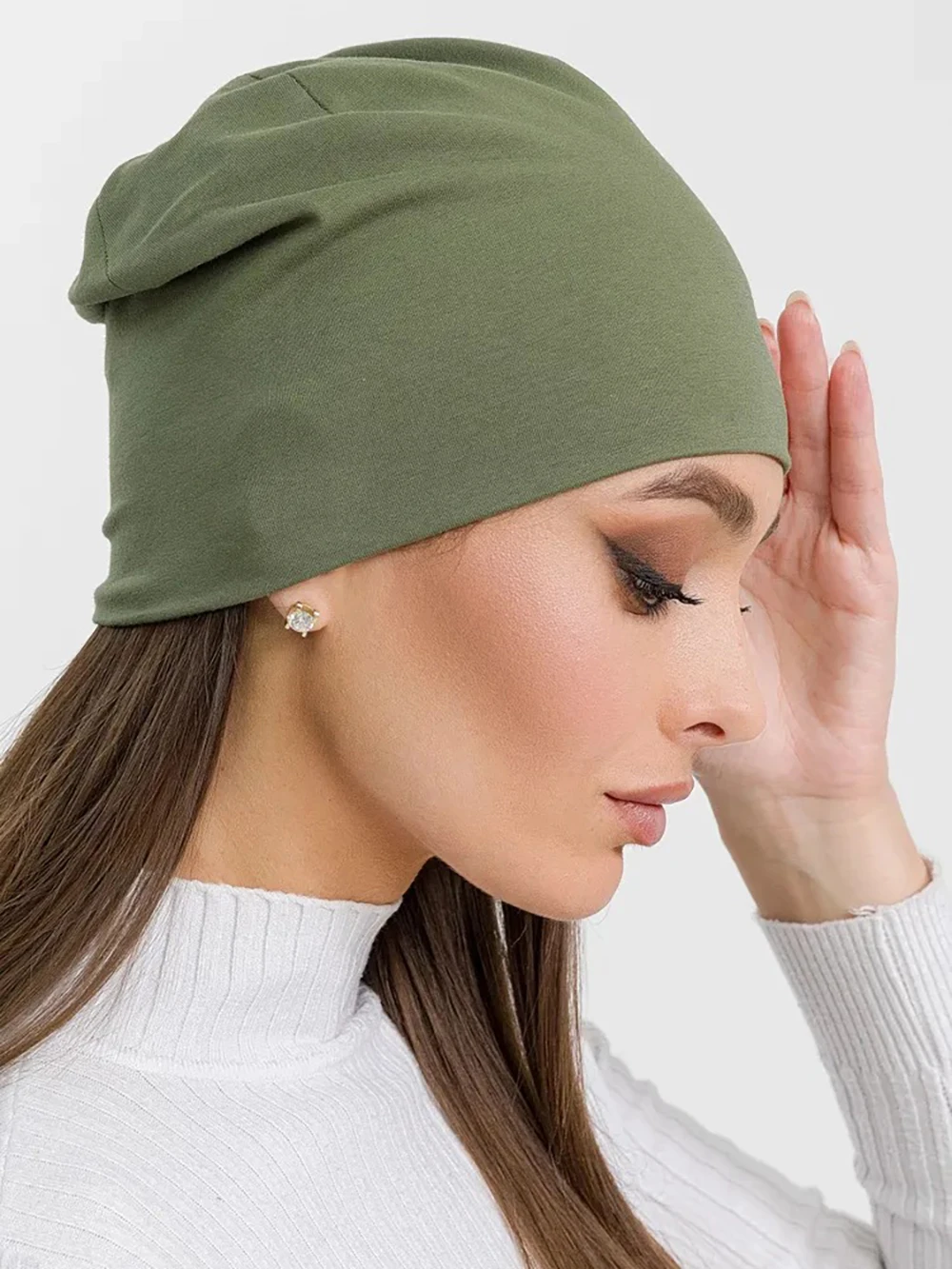 Weiche, leichte, schweißableitende Beanie-Mütze für Damen und Herren, Frühling, Sommer, Outdoor, Yoga, Laufen, Gehen, Workout, Sport – Detail 8