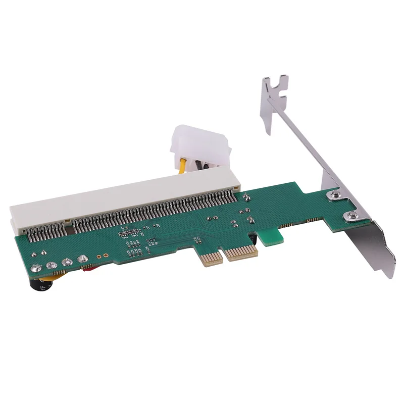 

2X адаптер PCI-Express к PCI, слот PCI-E X1/X4/X8/X16 с 4-контактной платой кабеля питания