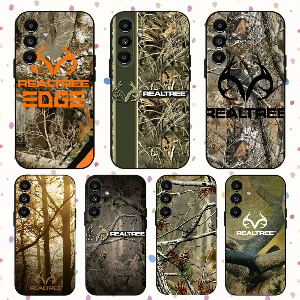 

Realtree Real Tree Camo Phone Case For Samsung S24,S21,S22,S23,S30,Ultra,S20,Plus,Fe,Lite,Note,10,9,5G Black Soft Cover