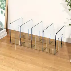 Handbag storage rack Organizer 4 Slots Transparent Closet Purse Storage rack Acrylic wardrobe Bag storage holder Purse Display