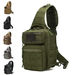 Outdoor Corssbody Bags Multifunctional Tactical Combat Training Sling Shoulder Bag Men Women Hiking Camping Sports Chest Bag