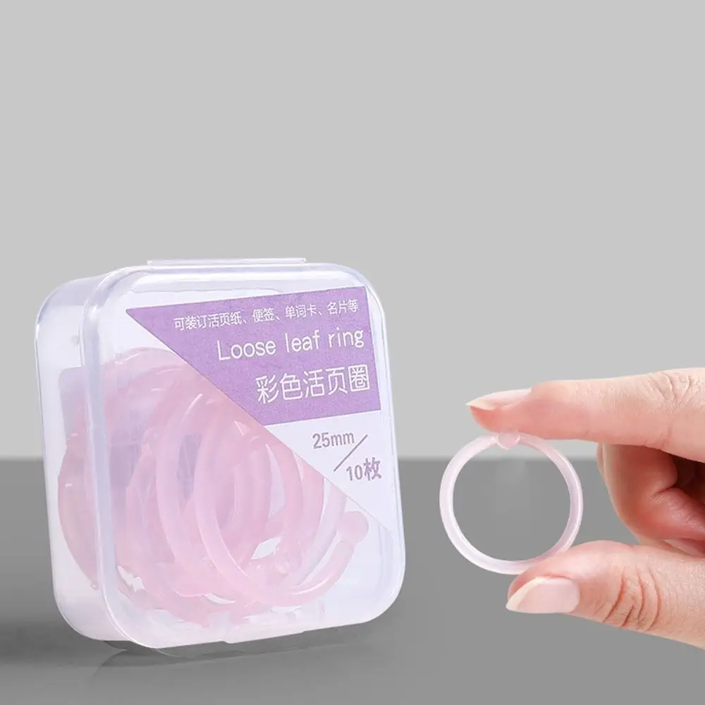 

Supplies Book Binder Hoops Notebook School Office Supplies Albums Loose Leaf Ring Circle Ring Paper Binder Ring DIY Binder Ring