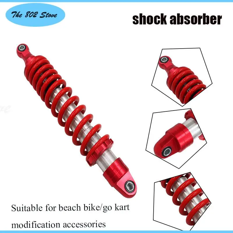

Go-Kart Hydraulic Shock Absorber Custom Large and Small Bull Four-Wheel Motorcycle 360mm Red Shock Absorber