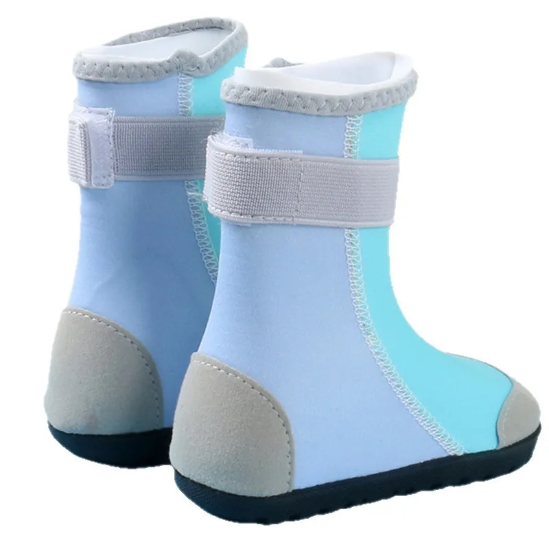 

Summer beach socks children wading river swimming shoes soft sole baby anti-cut non-slip high-top long beach shoes men and women