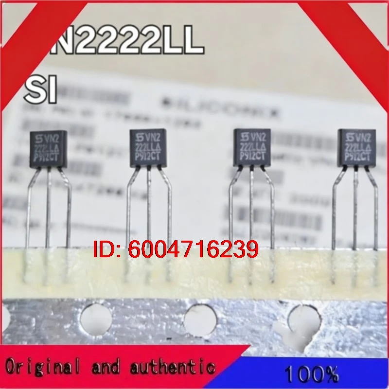 5pcs VN2222LL VN2222 TO92 MOS transistor SI VN2222LL TO-92 N-Channel MOSFET field-effect transistor VN2222L VN2222