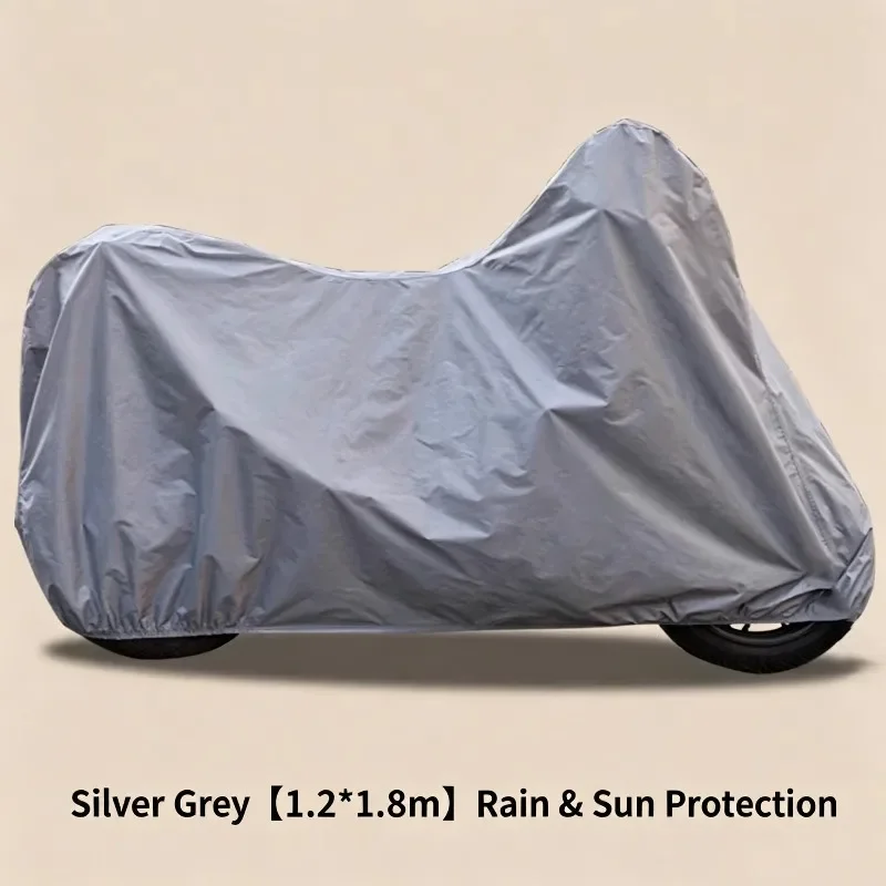 Verstärkte Motorrad-Schutzhülle, Allwetter-Wasserdicht, UV-Sonnenschutz, Staubdicht, Regen- und Schneeschutz, Universell für Motorräder – Detail 5